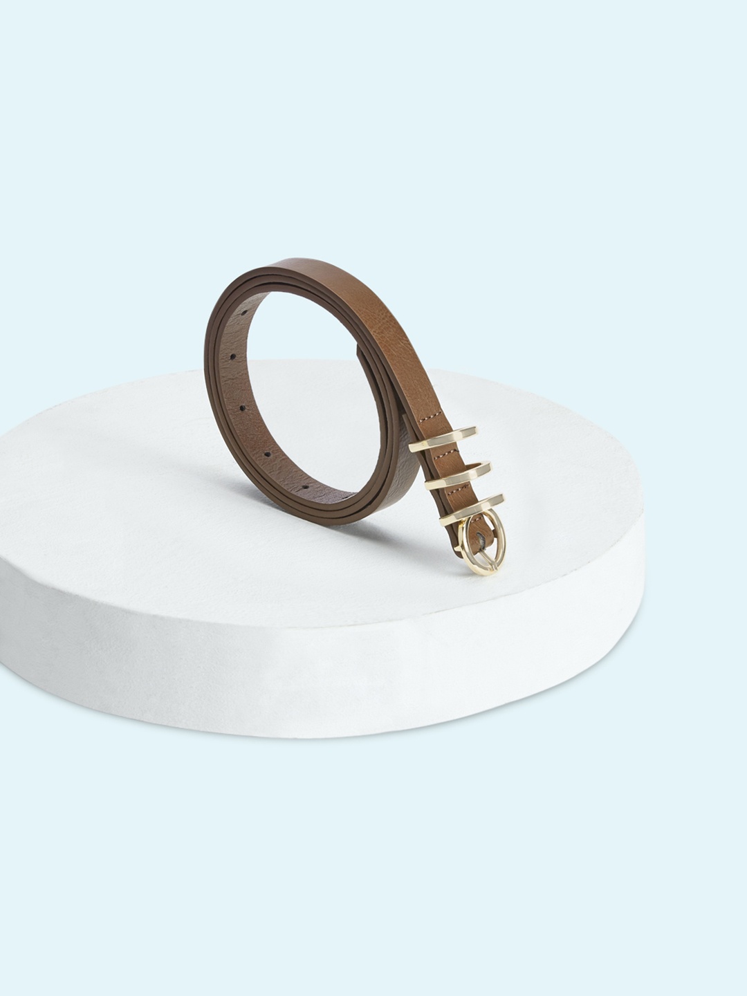 

Forever Glam by Pantaloons Women Brown PU Belt