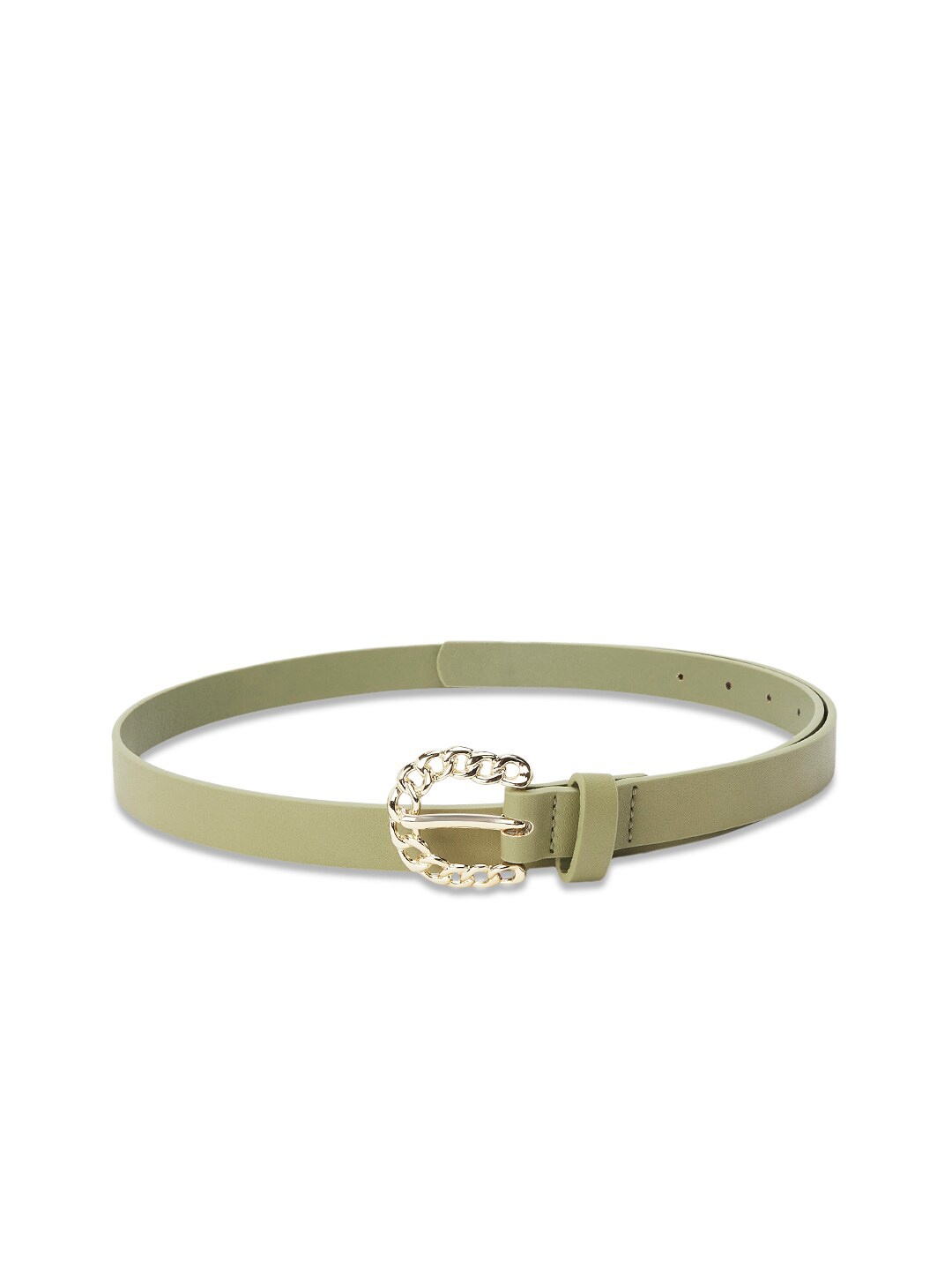 

Forever Glam by Pantaloons Women Olive Green PU Belt