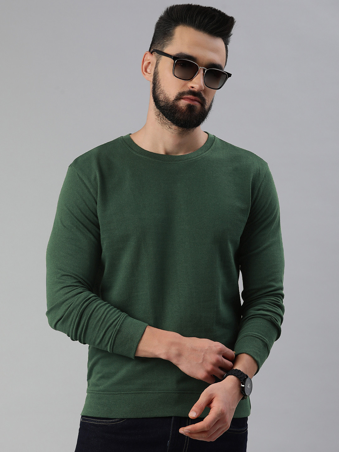 

Huetrap Men Sweatshirt, Green