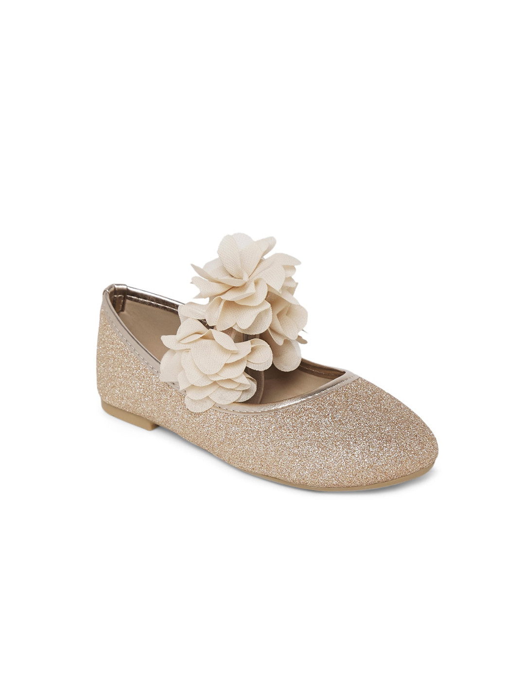 

Pantaloons Junior Girls Gold-Toned Ballerinas Flats