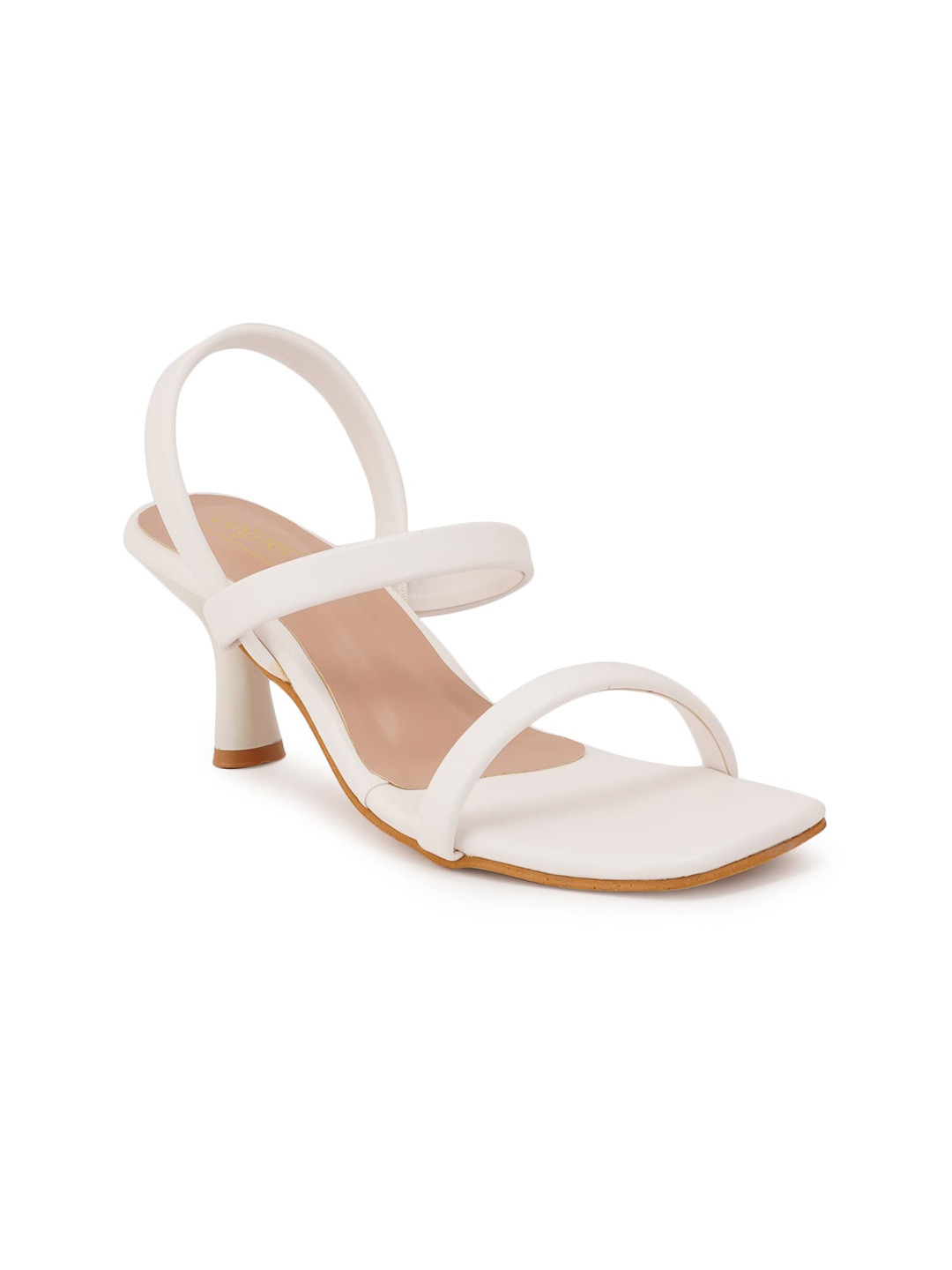 

Cogner White Party Kitten Heels