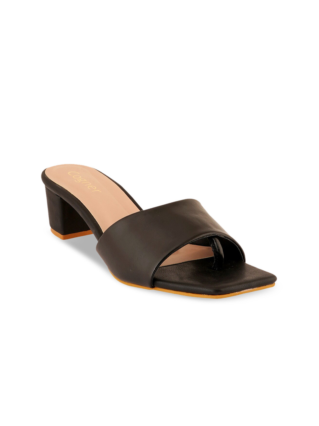 

Cogner Black Block Heel