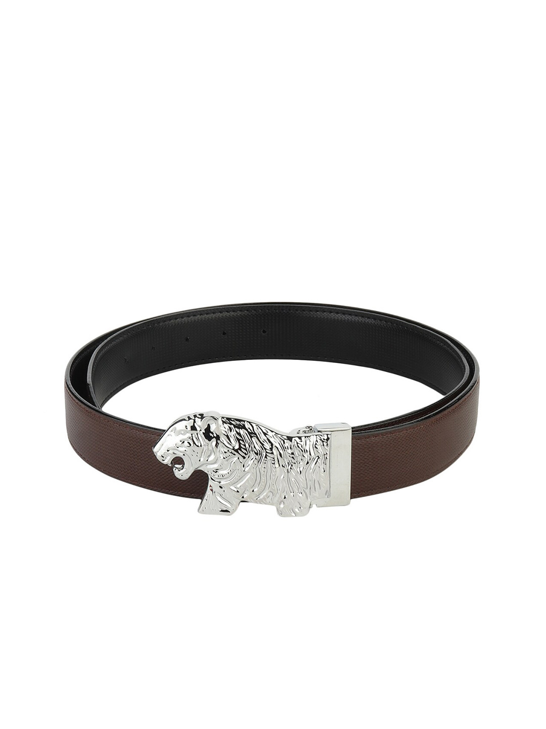 

Elite Crafts Men Brown PU Belt