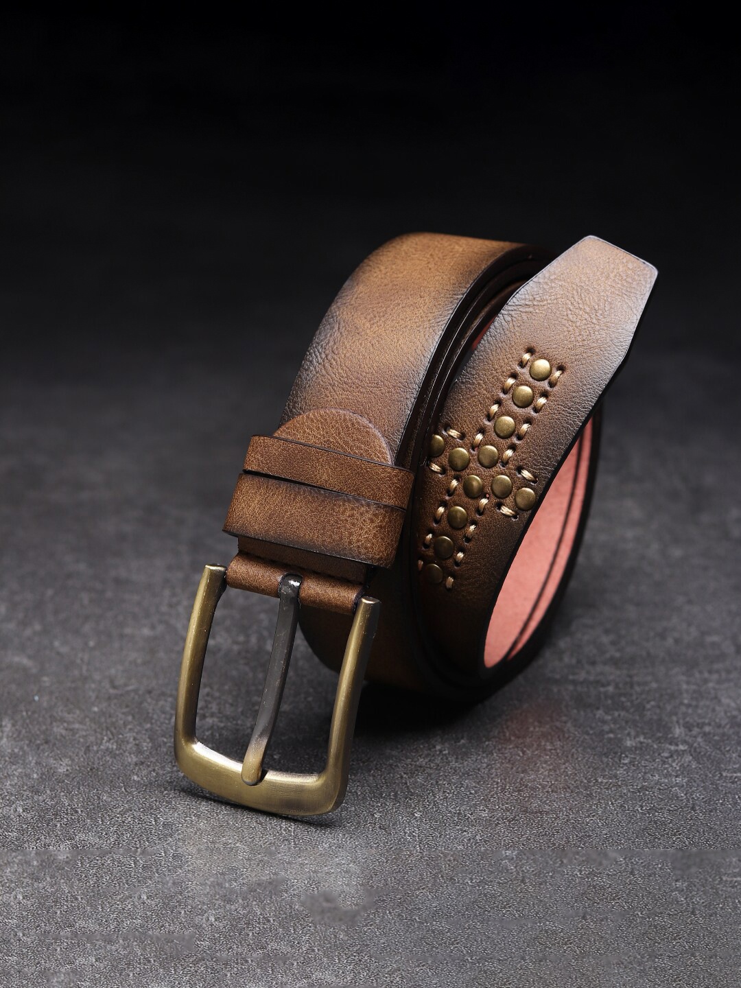 

Elite Crafts Men Formal Belt, Brown