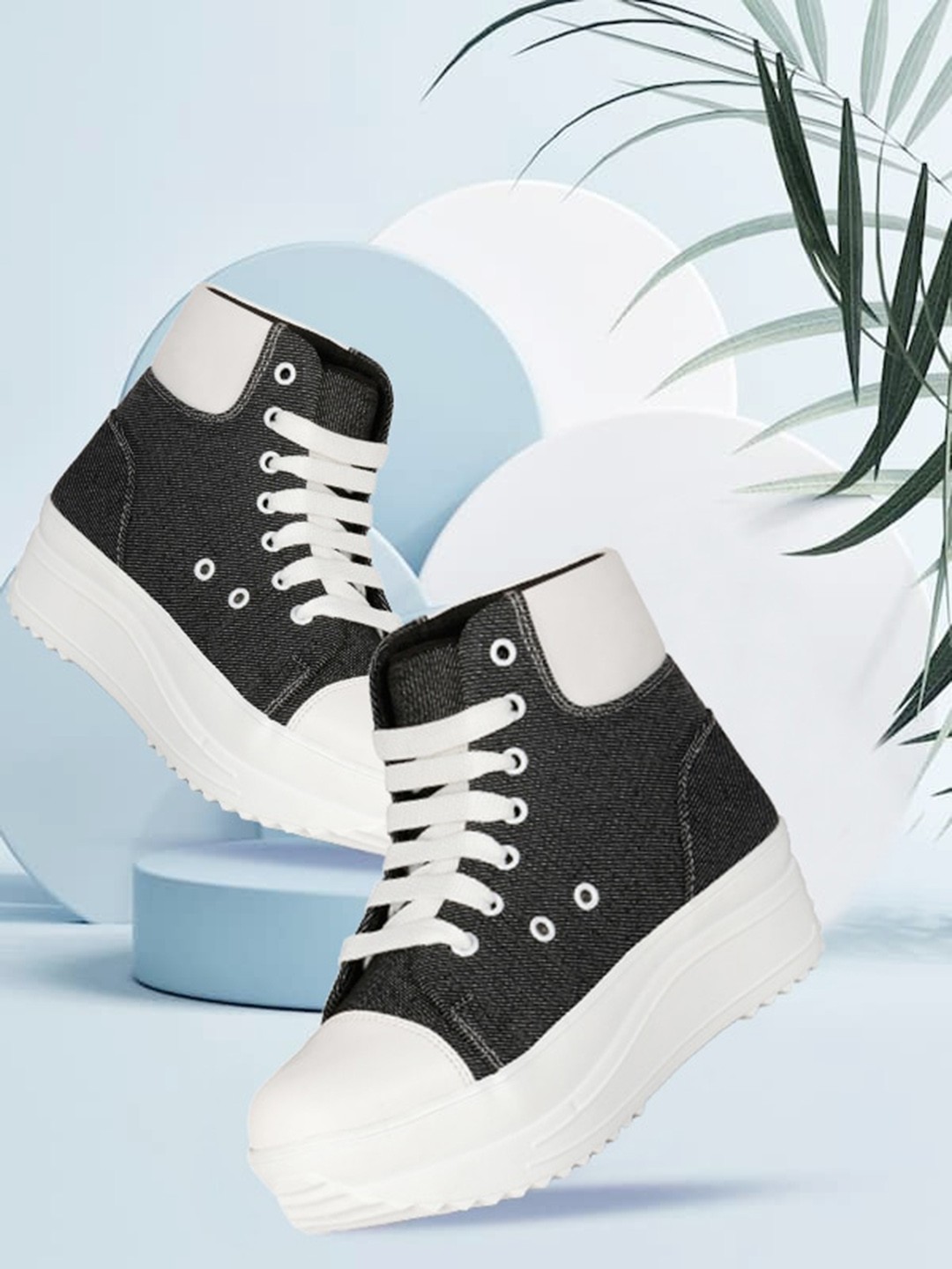 

Denill Women Black Sneakers