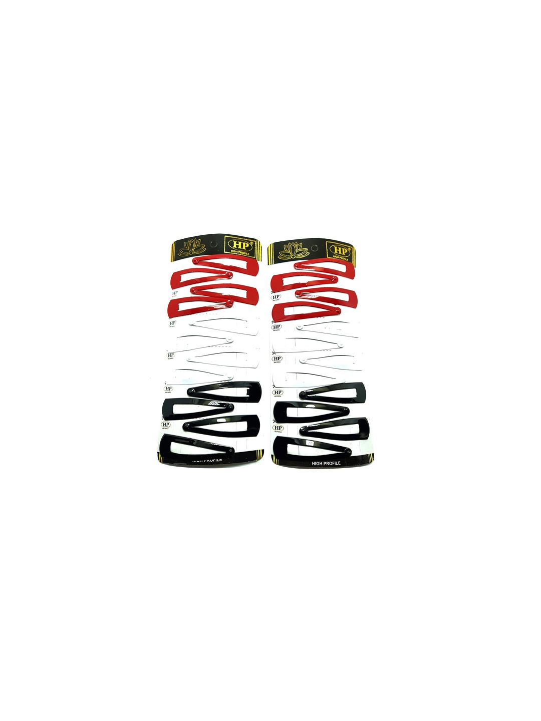 

CHANDERKASH Set Of 24 Office Uses Metal Tic Tac Hair Clips, Multi