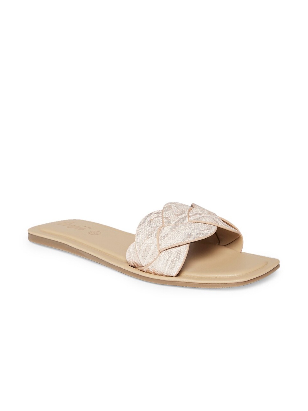 

People Women Peach-Coloured Open Toe Flats