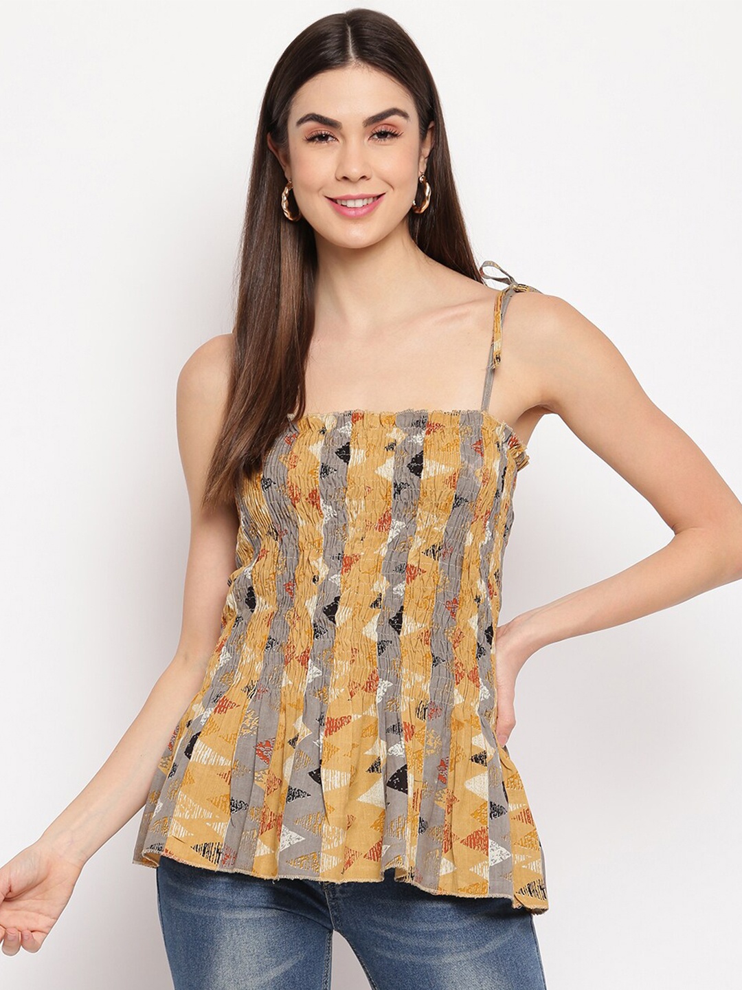 

Aawari Multicoloured Floral Print Top, Multi