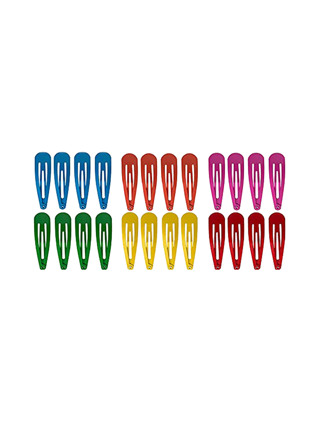 

CHANDERKASH Pack of 36 Tic Tac Hair Clips, Multi