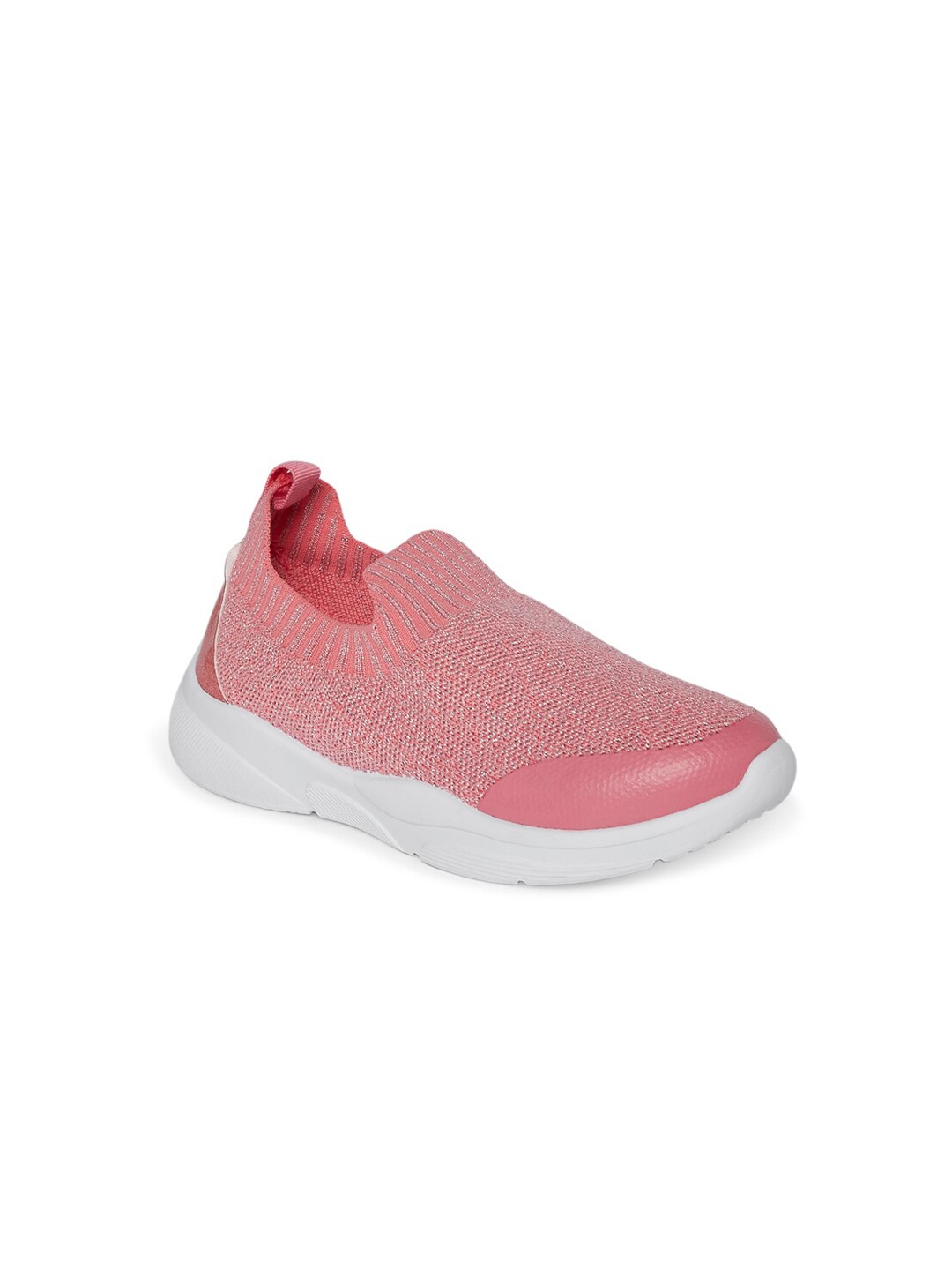 

Pantaloons Junior Girls Coral Textile Running Non-Marking Shoes