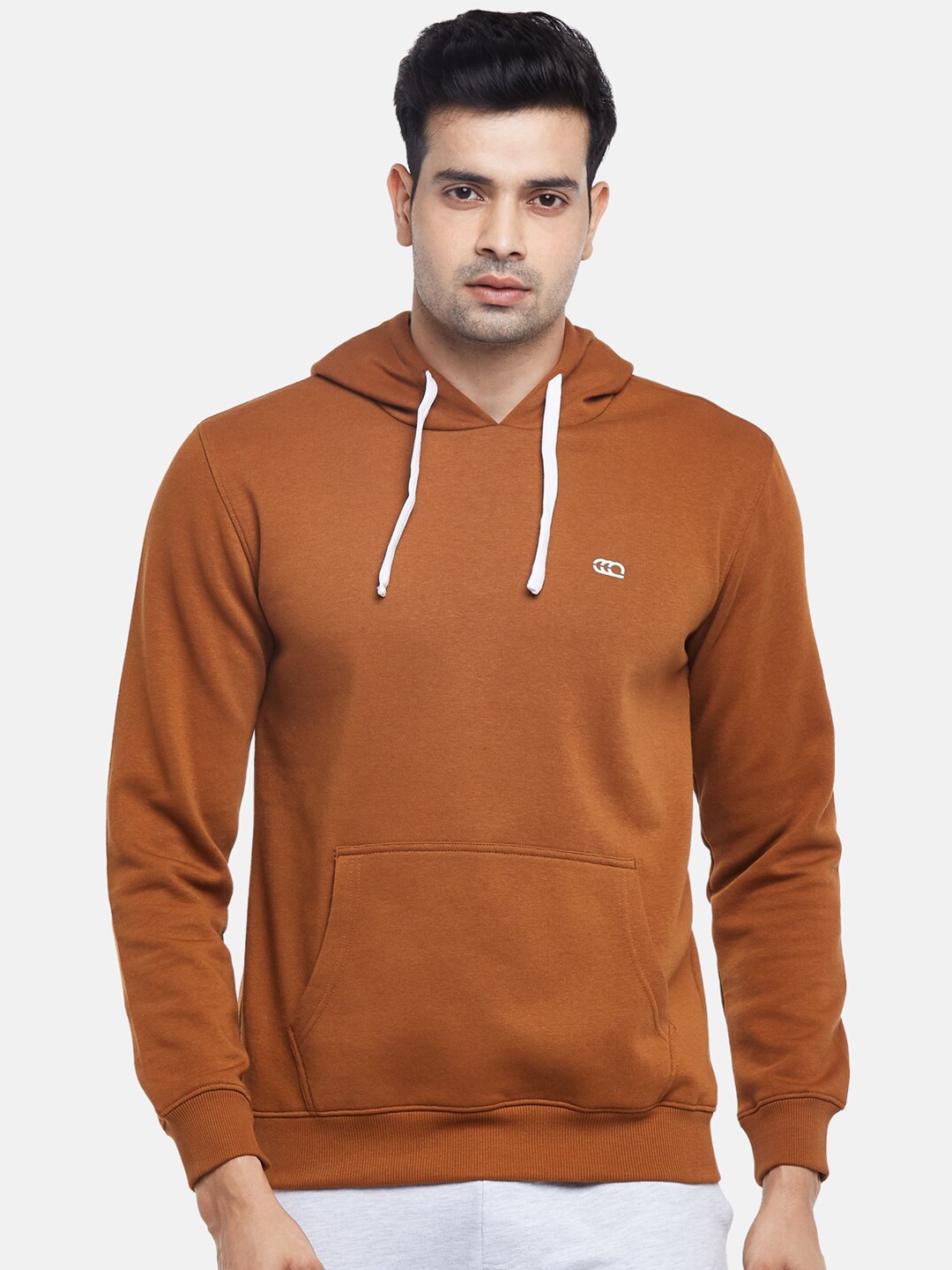 

Ajile by Pantaloons Men Brown Solid Sweatshirt