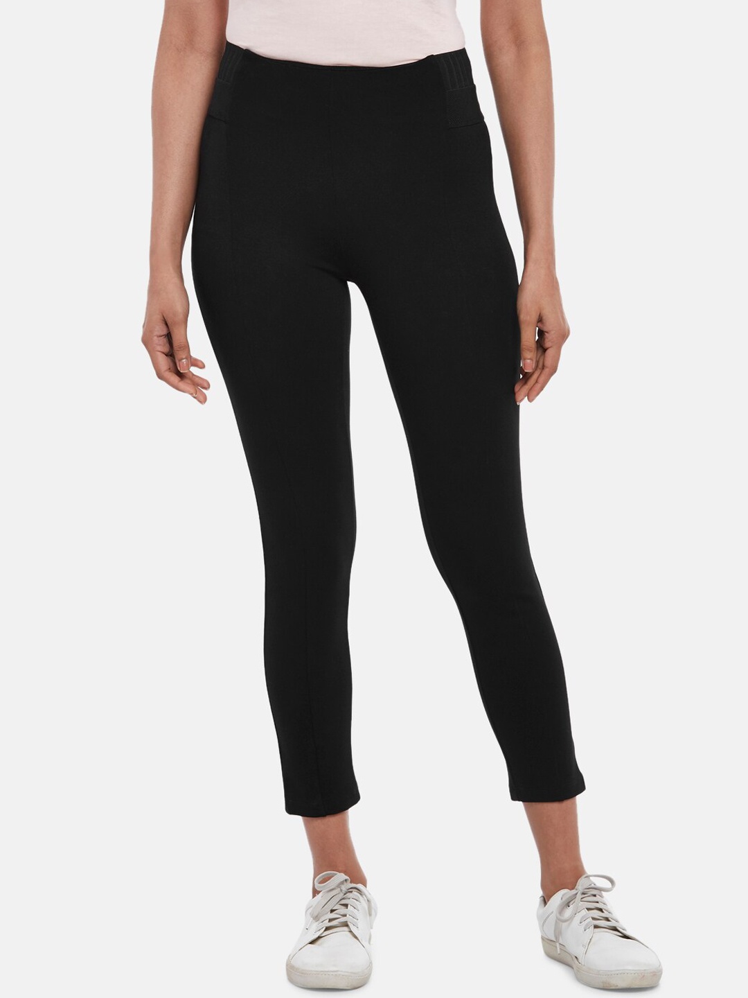 

People Women Black Skinny Fit Trousers