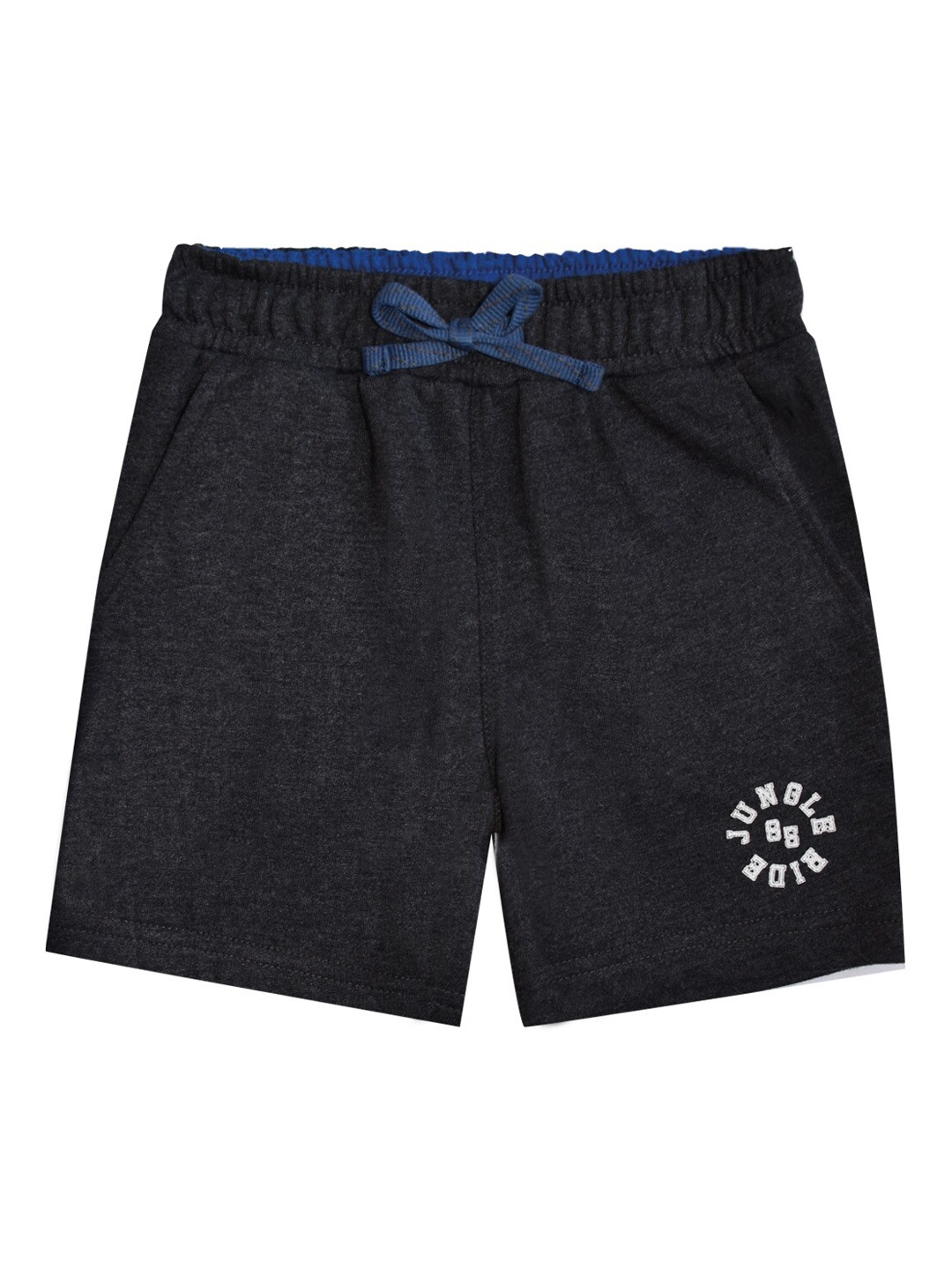 

milou Boys Blue Solid Solid Pure CottonShorts