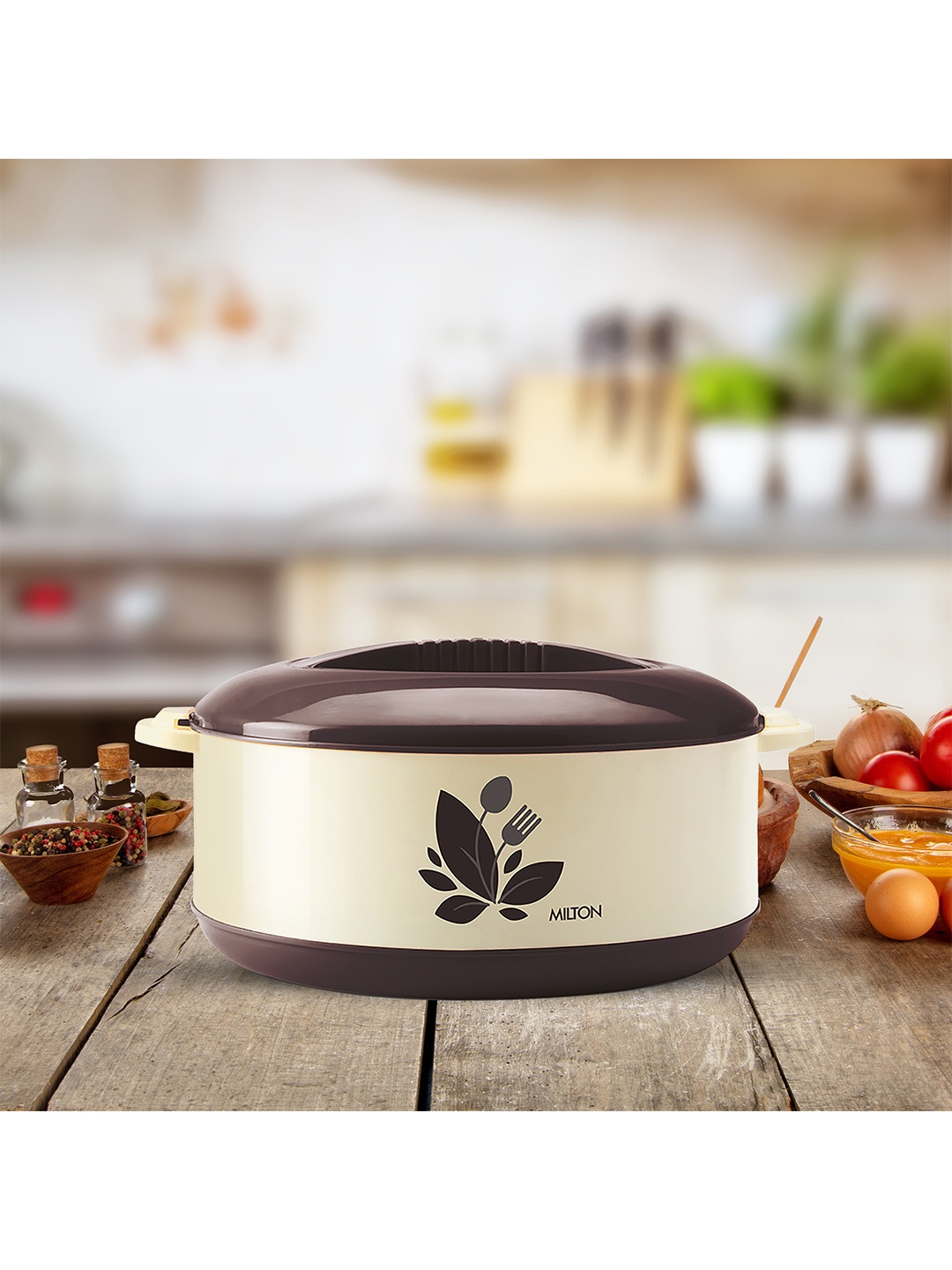

Milton New Orchid 3000 Inner Steel Casserole 2.8 L, Brown