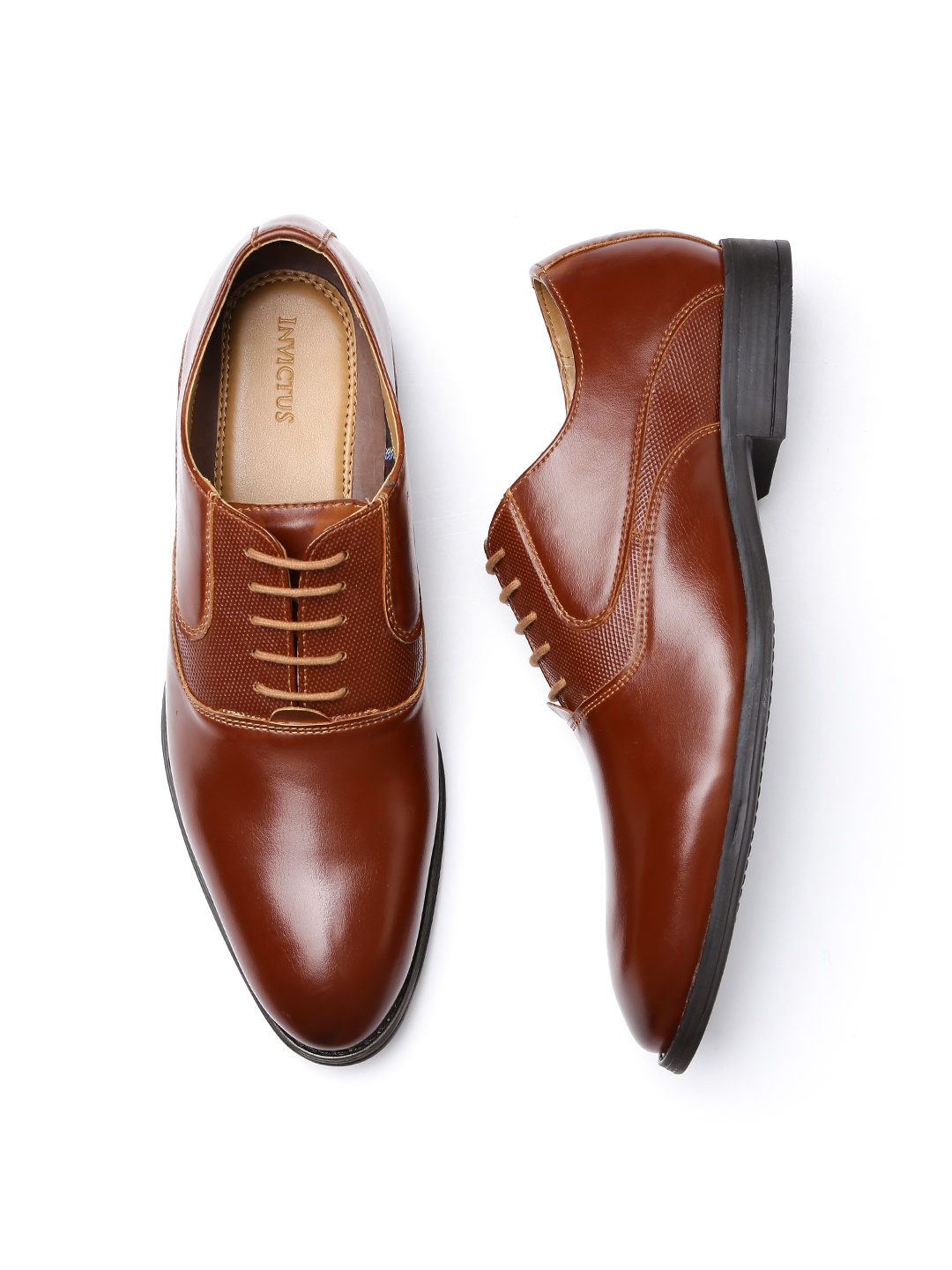 

INVICTUS Men Brown Formal Shoes