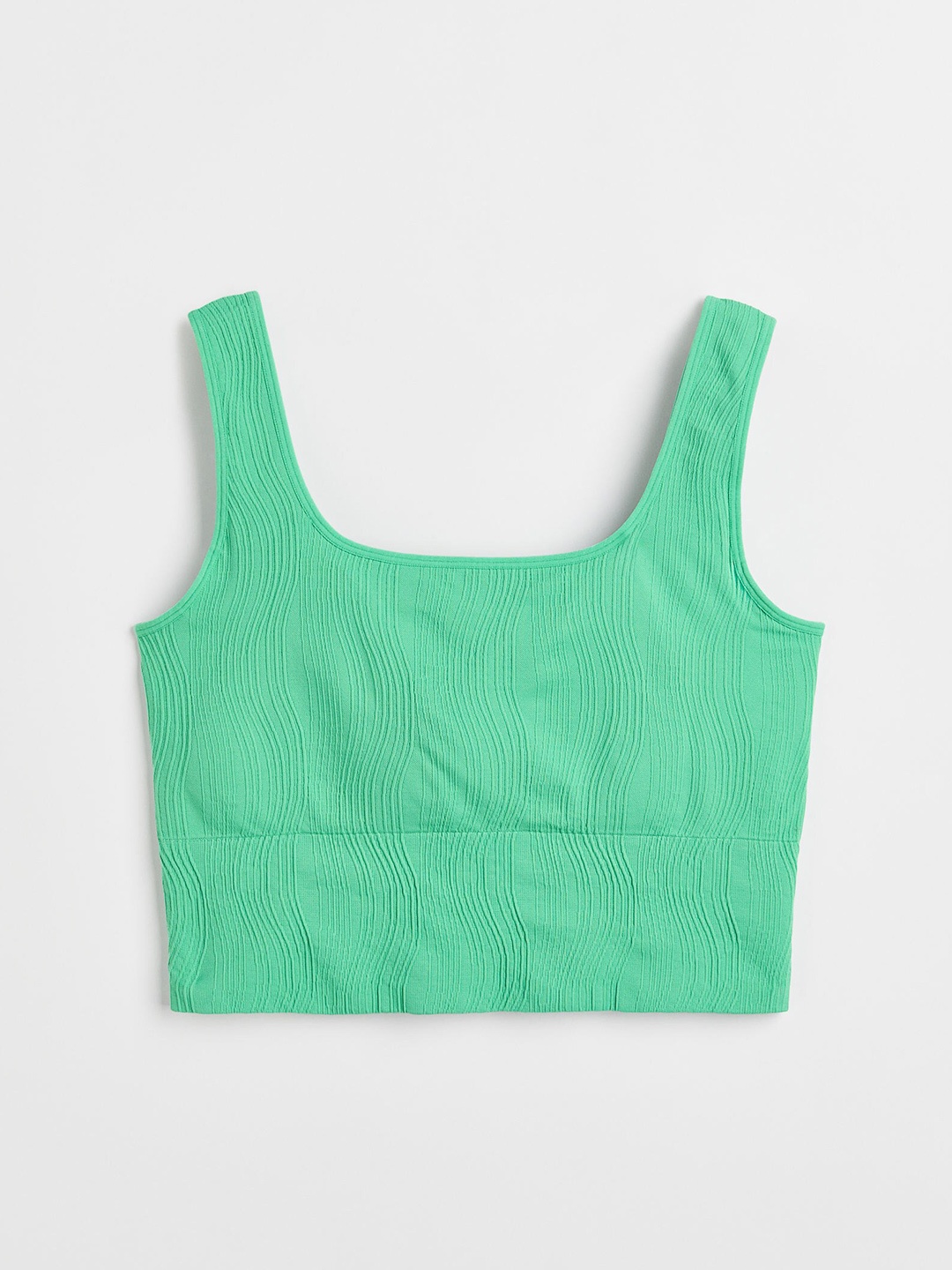 

H&M Medium Support Sports Bralette, Green