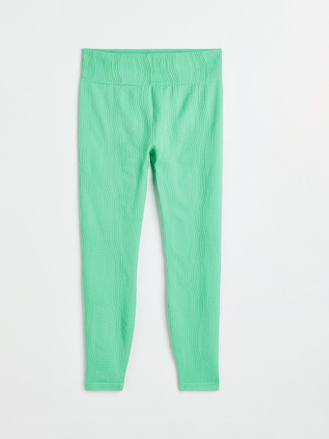 

H&M Women Seamless Sports Tights, Green