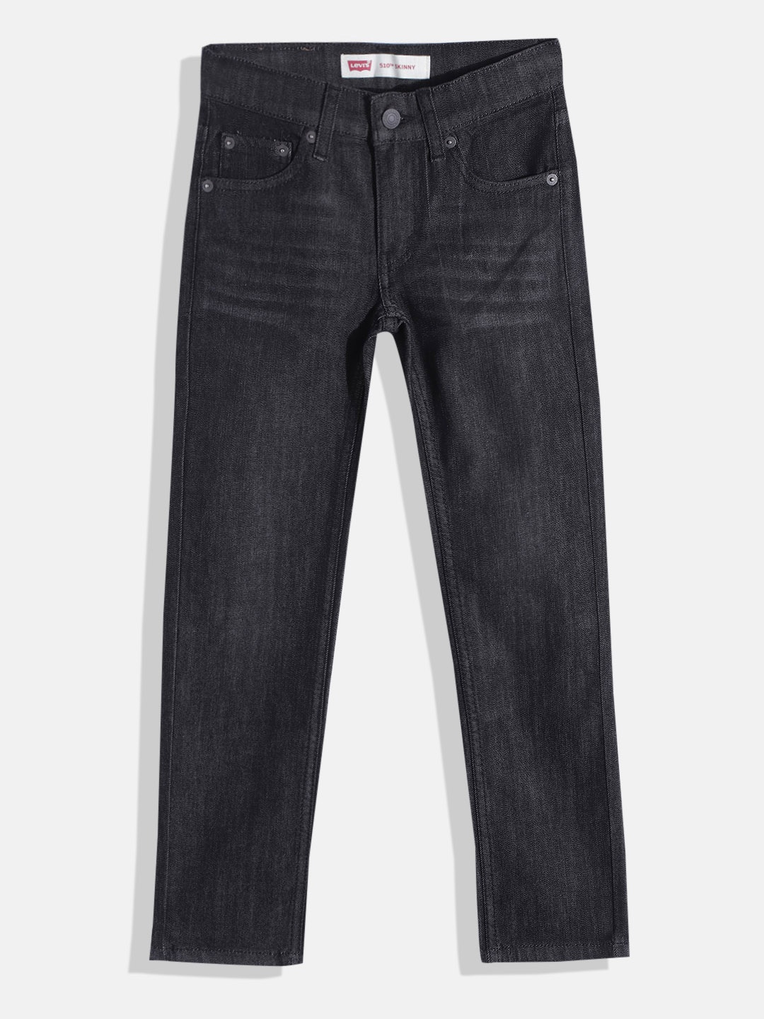 

Levis Boys Black Skinny Fit Light Fade Stretchable Jeans