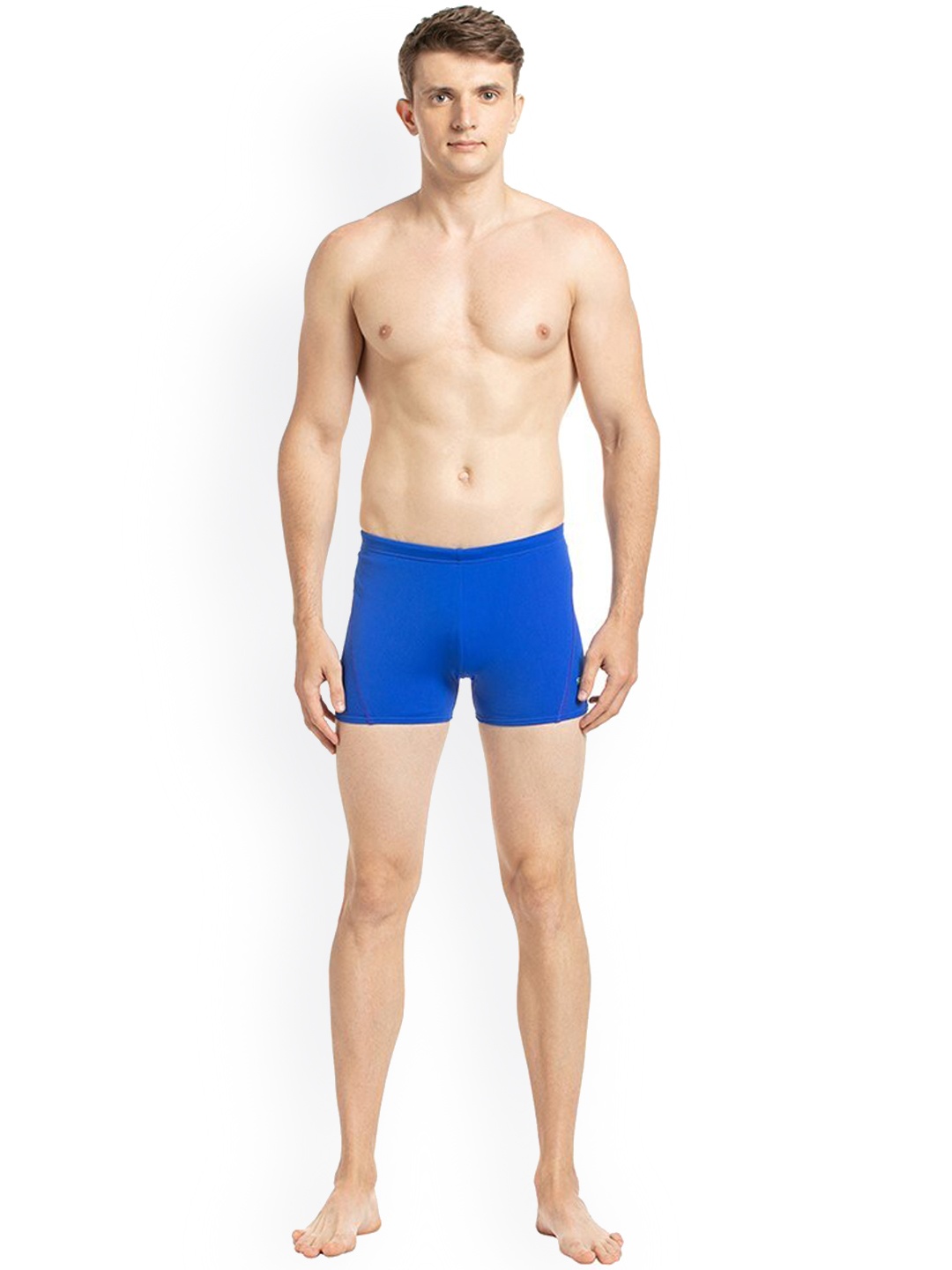 

Speedo Men Blue Solid Swim Shorts