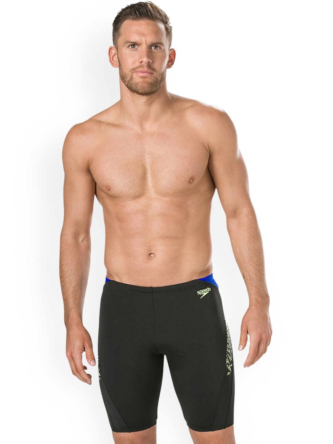 

Speedo Men Endurance Plus Boom Splice Jammer, Black