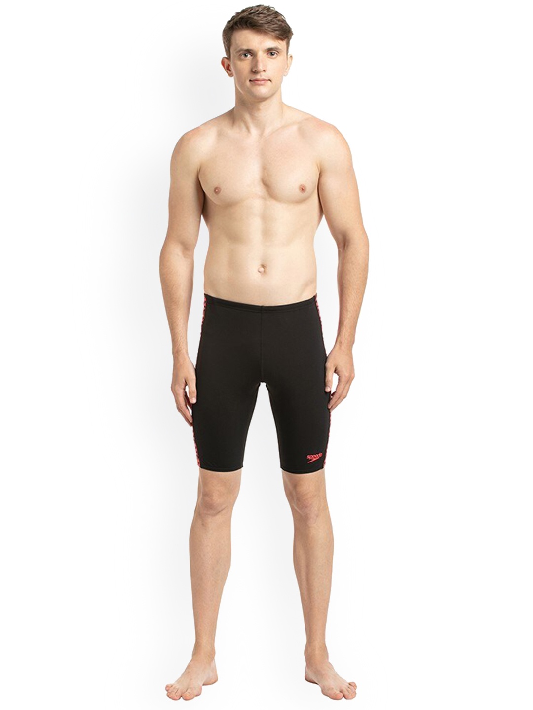 

Speedo Men Endurance Plus Boomstar Splice Jammer, Black