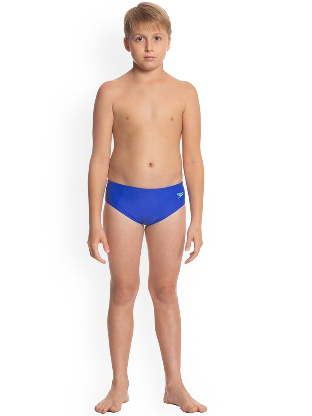 

Speedo Boys Blue Solid Swim Briefs 804285P038