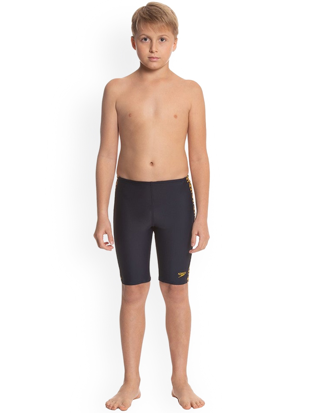 

Speedo Boys Navy Blue Solid Jm Boomstar Splice Jammer Swim Bottoms