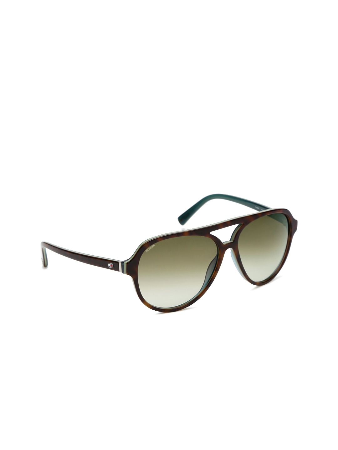 

Tommy Hilfiger Men Oval Sunglasses TH 7952 Hav/Blu C3 59 S, Brown