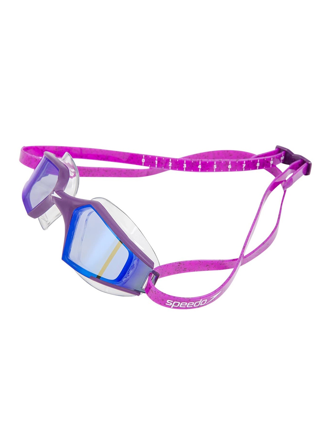 

Speedo Purple & Blue Solid Silicone Swimming Goggles