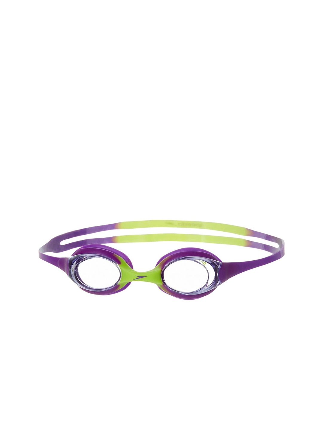 

Speedo Kids Green & Blue Solid Swimming Goggles