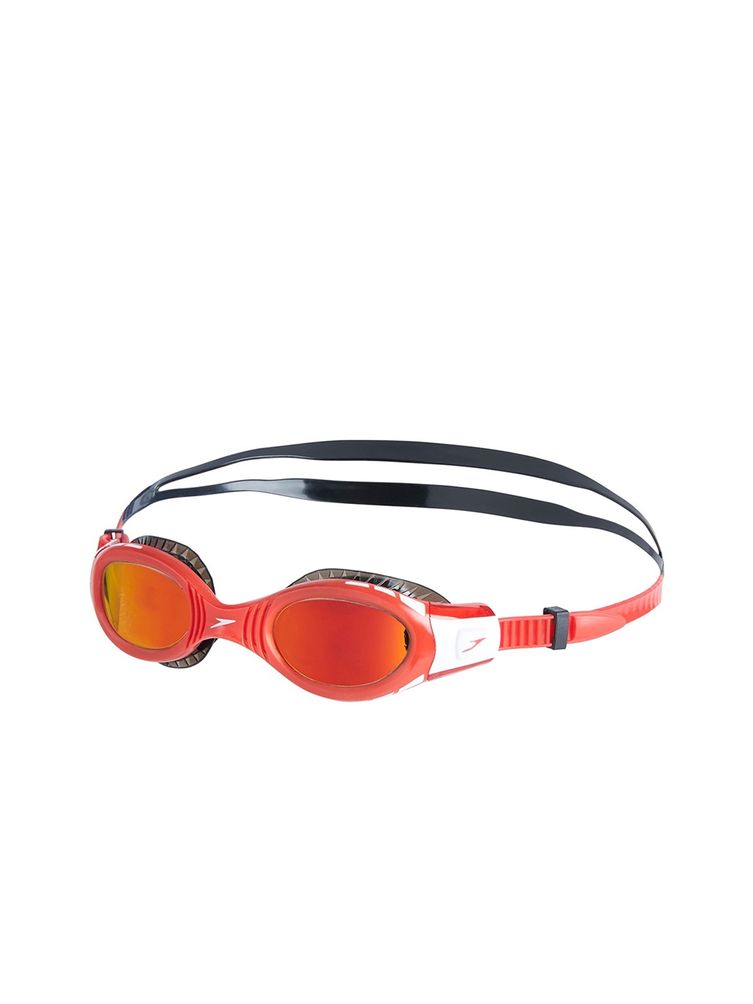 

Speedo Kids Orange & Black Solid Swimming Goggles