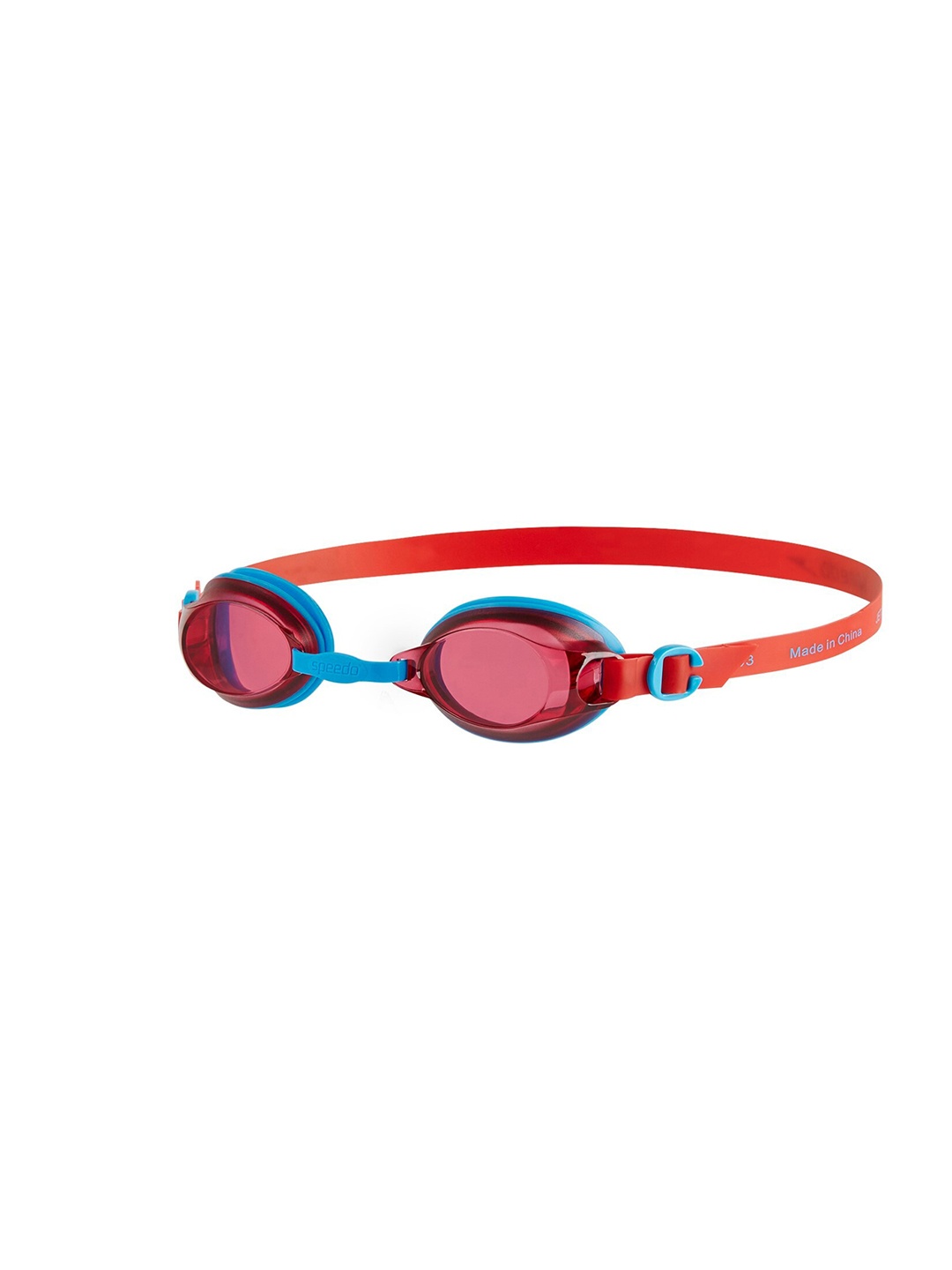 

Speedo Kids Red & Blue Solid Swimming Goggles