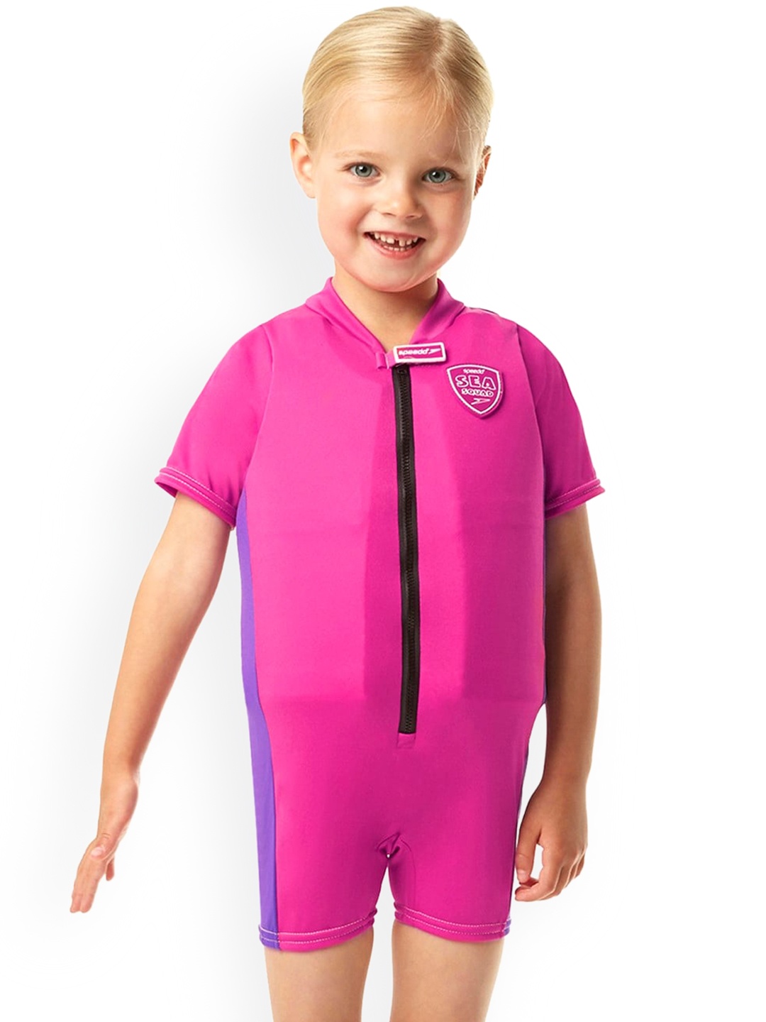 

Speedo Unisex Kids Pink Sea Squad Swimwear