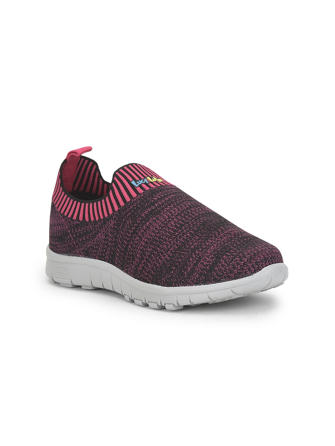 

Liberty Unisex Kids Black Mesh Walking Non-Marking Sports Shoes