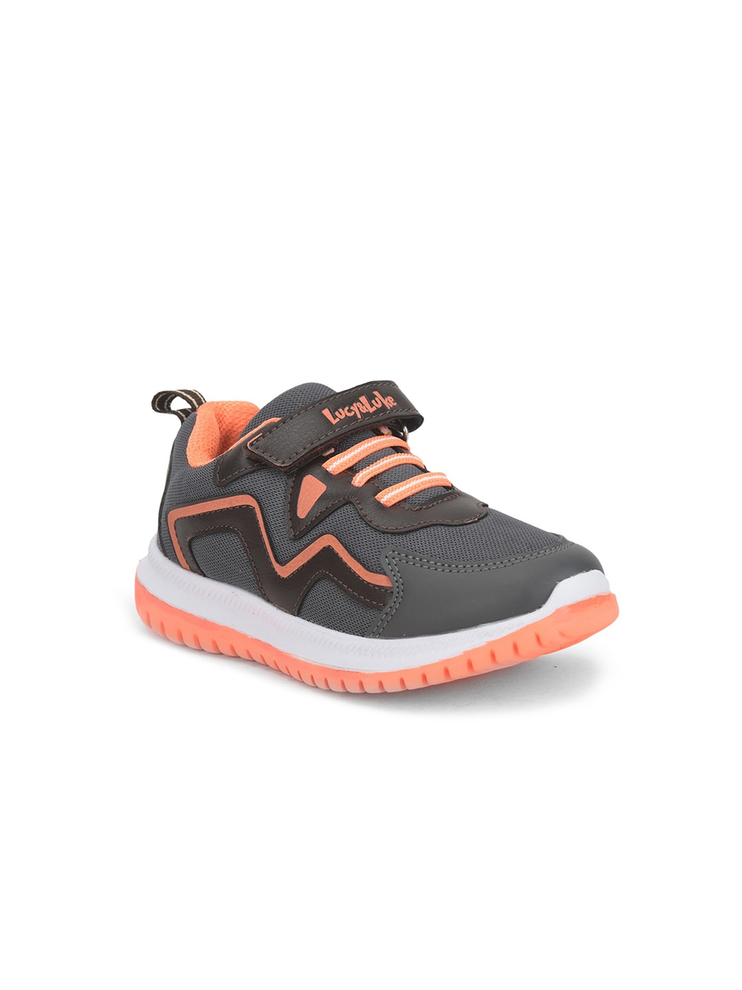 

Liberty Kids-Boys Grey Colourblocked Sneakers