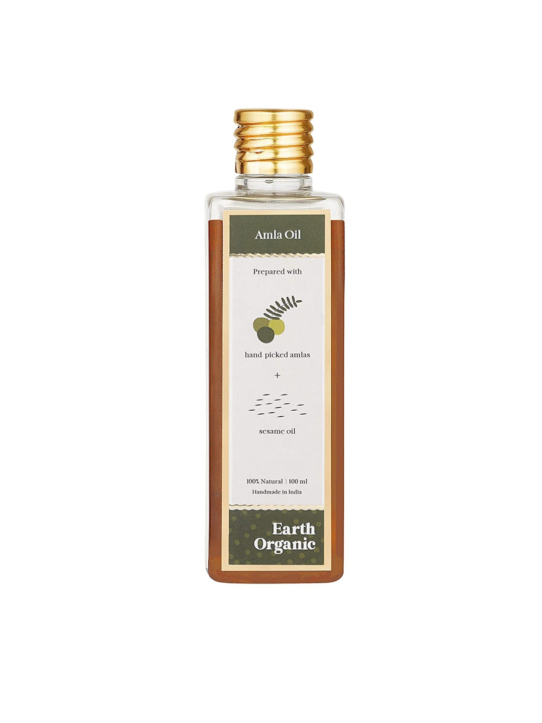 

Earth Organic Natural Amla Hair Oil 100ml, Na