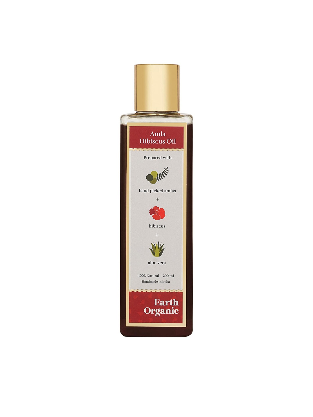 

Earth Organic Natural Hibiscus Hair Oil 100ml, Na