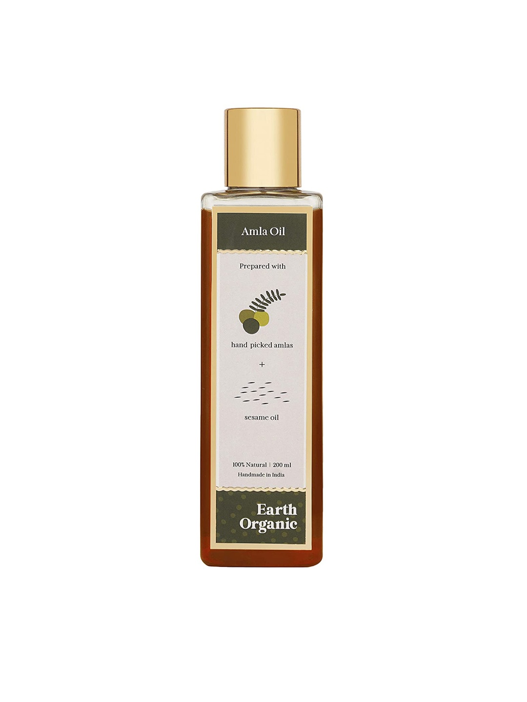 

Earth Organic Natural Amla Long And Thick Hair Oil, Na