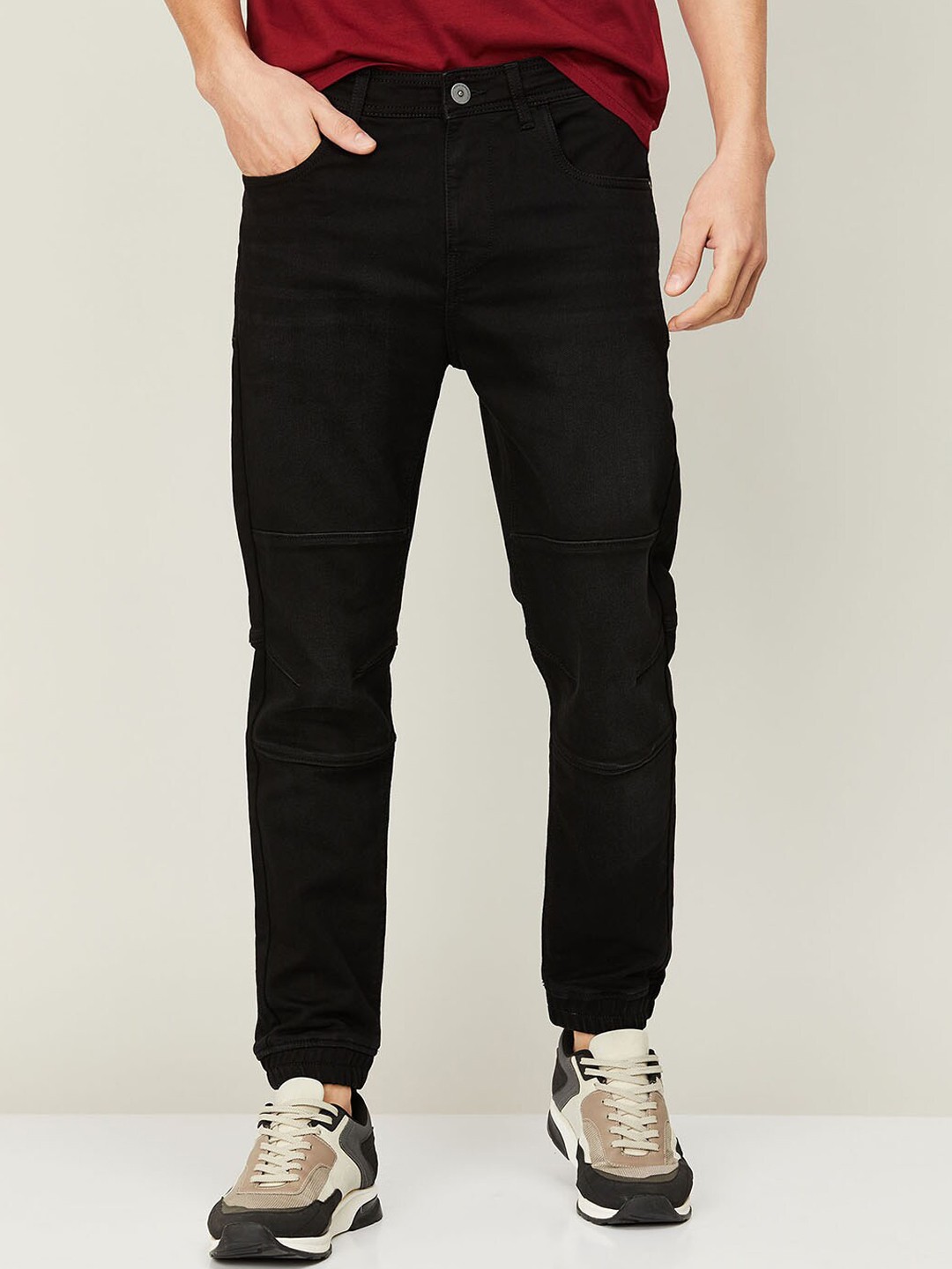 

Forca Men Solid Jeans, Black