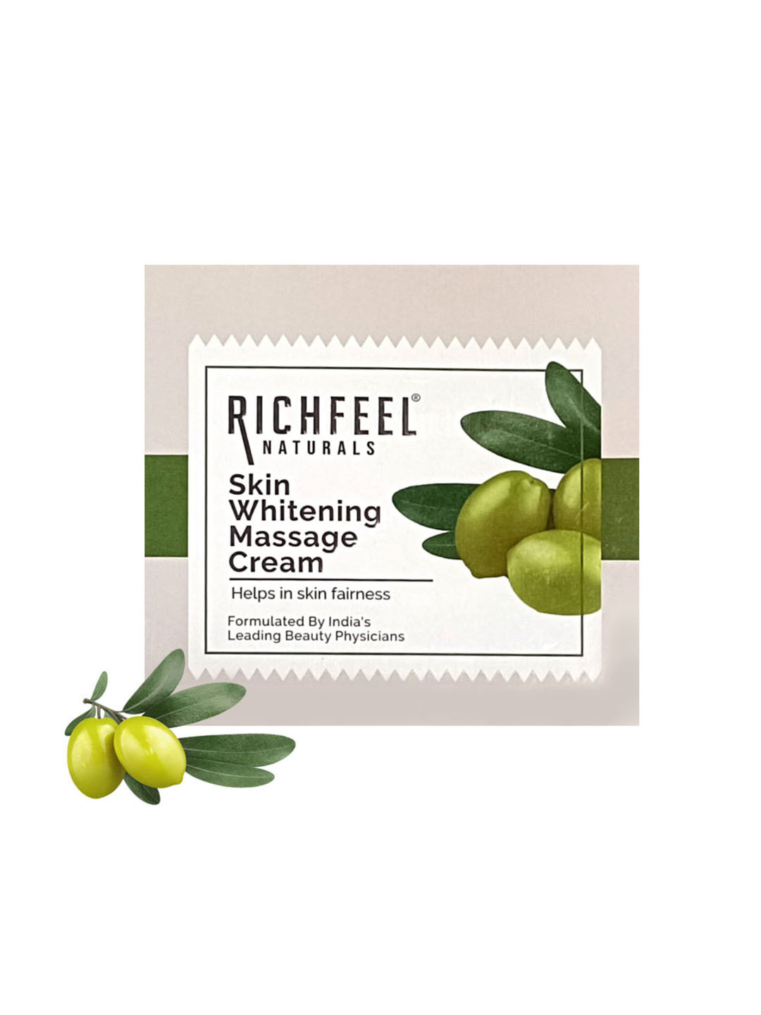 

Richfeel Skin Whiten. Massage Cream, White