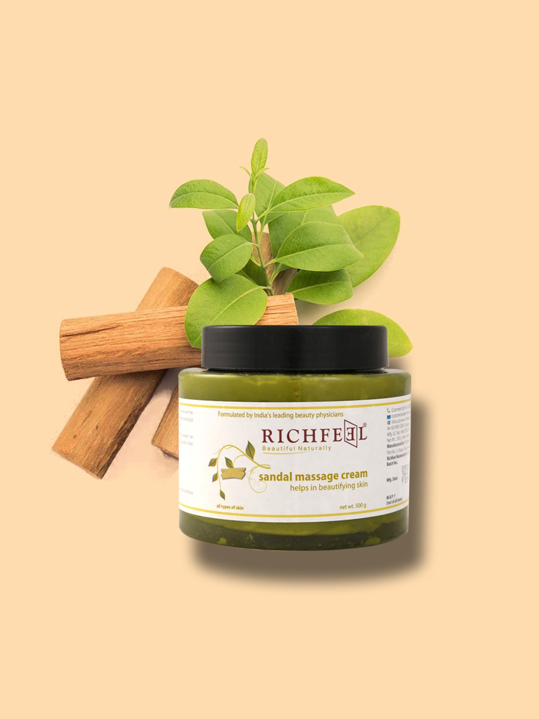 

Richfeel White Sandalwood Massage Cream