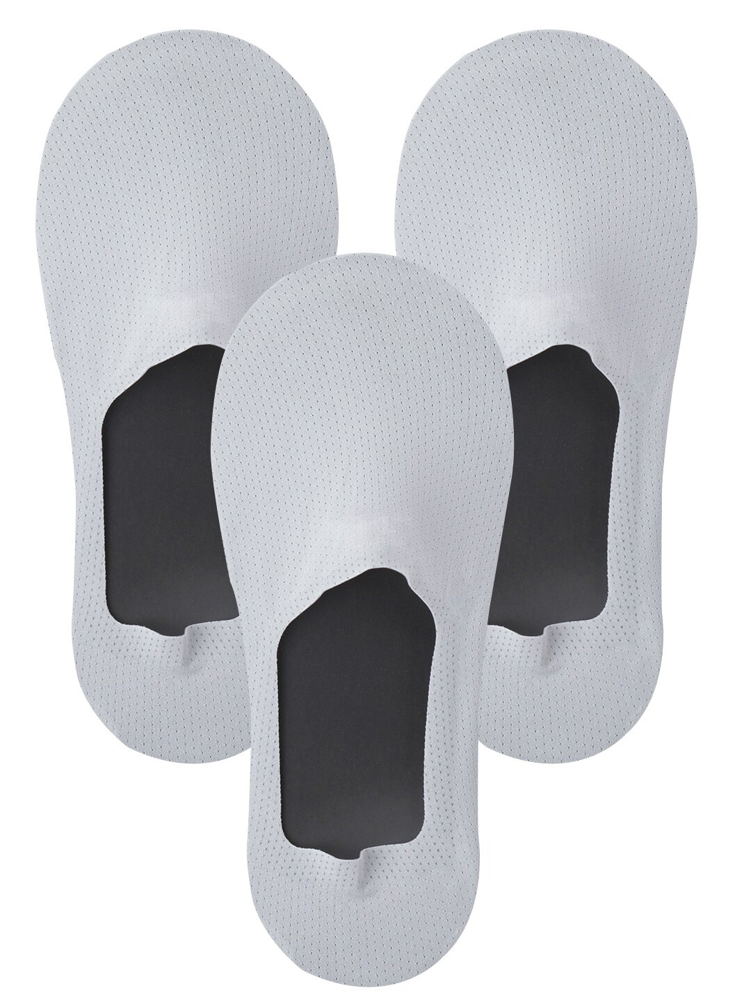 

TOFFCRAFT Men Pack Of 3 Blue Solid Shoe-Liners