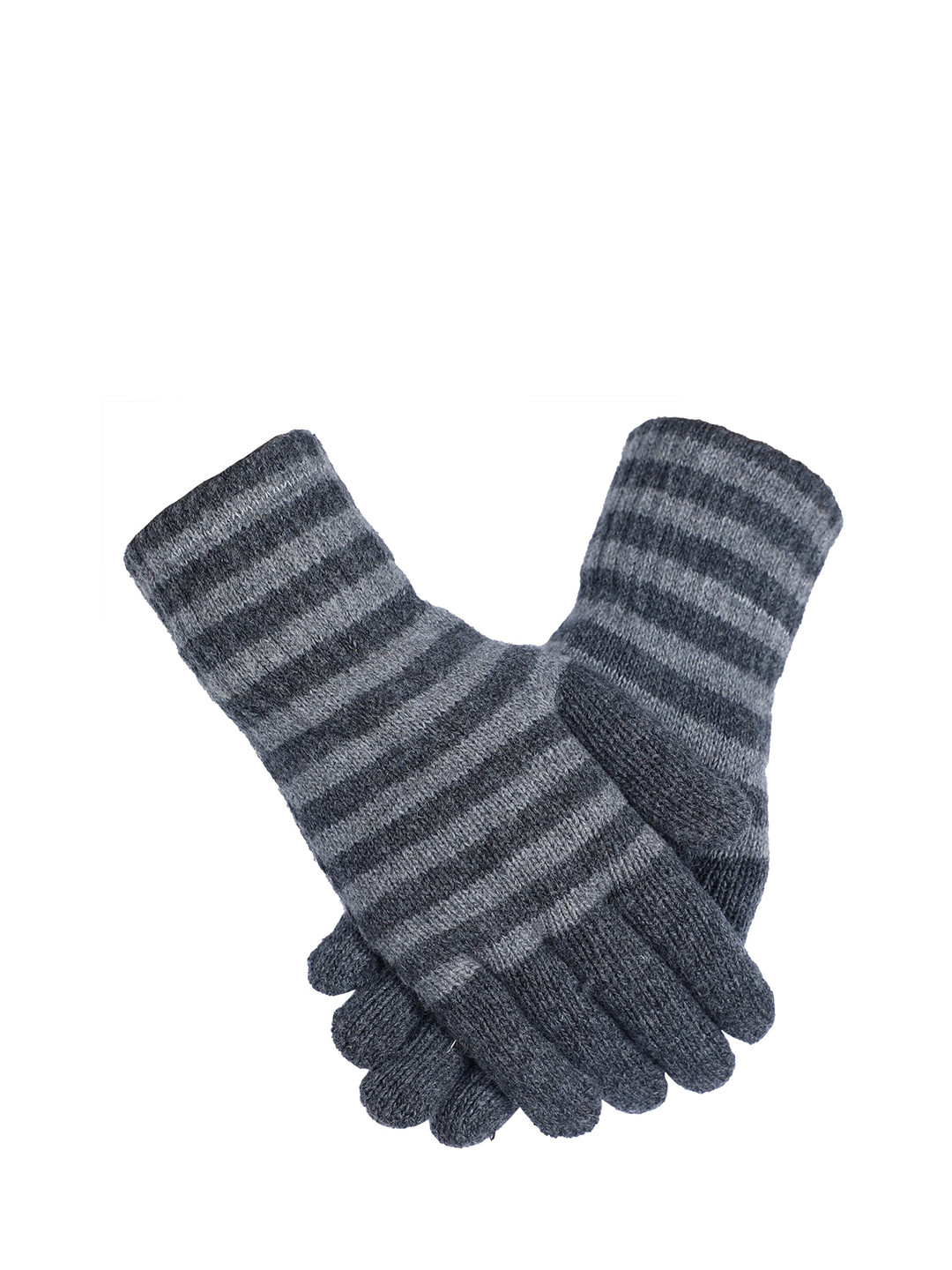 

LOOM LEGACY Men Grey Melange Acrylic Hand Gloves
