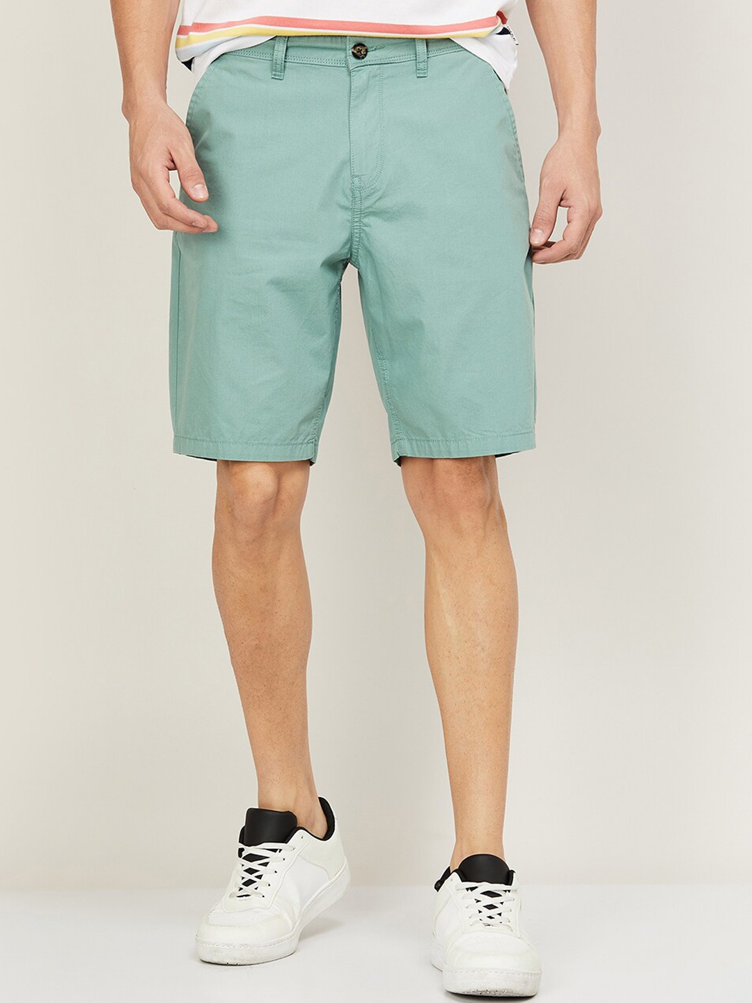 

Fame Forever by Lifestyle Men Green Chino Shorts