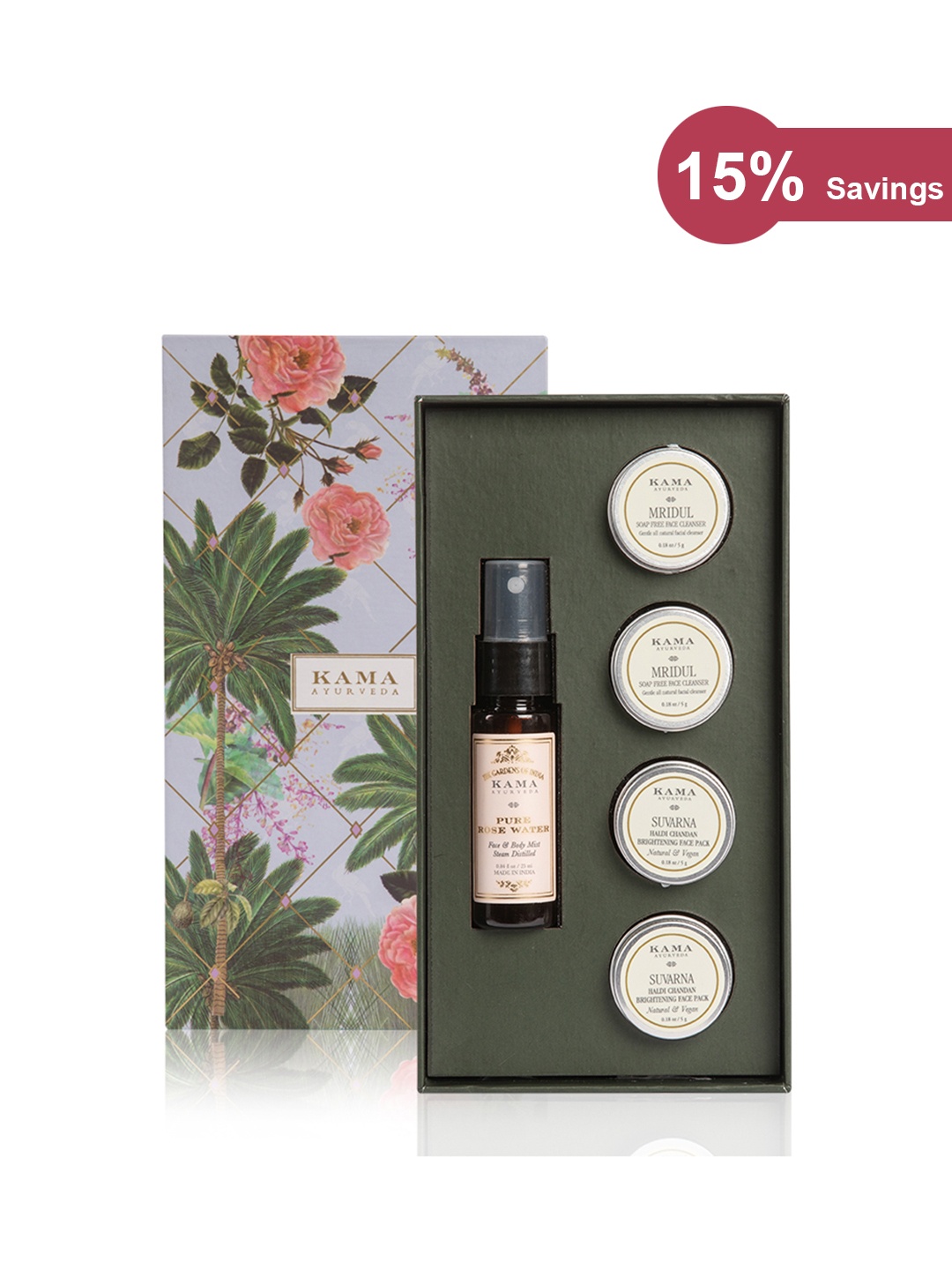 

KAMA AYURVEDA Introductory Masking Gift Box, Green