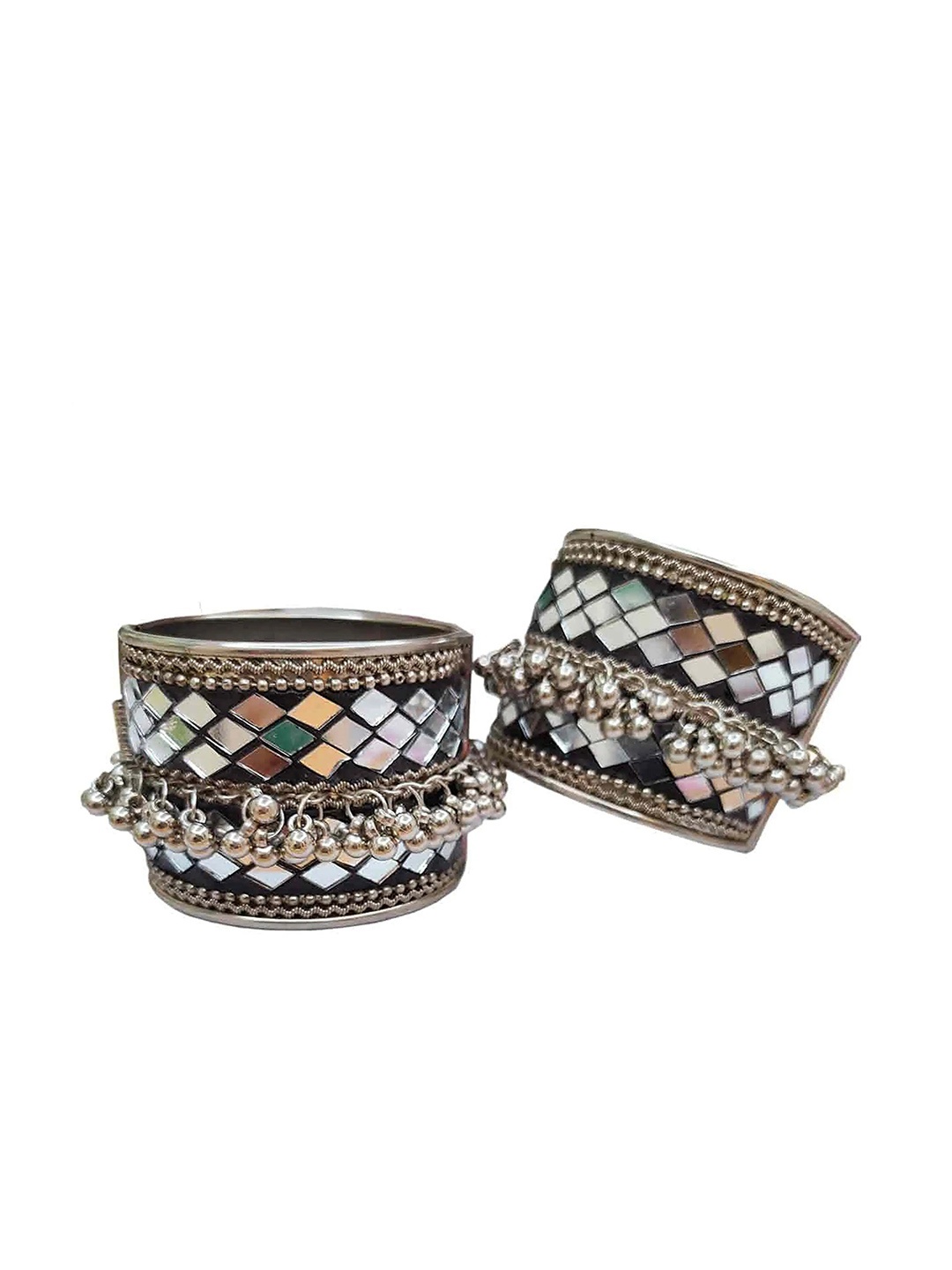 

Krelin German Oxidised Bracelet Bangle, Silver