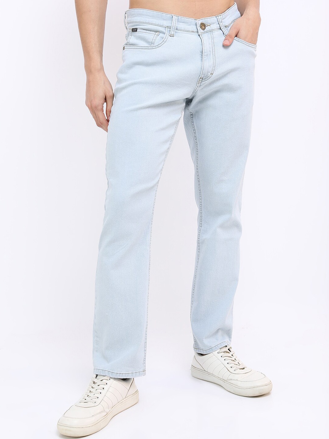 

HIGHLANDER Men Blue Straight Fit Stretchable Jeans