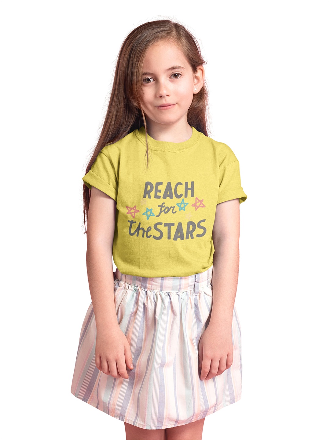 

MA Baby Boys Yellow Typography Printed Pure Cotton Bio Finish T-shirt