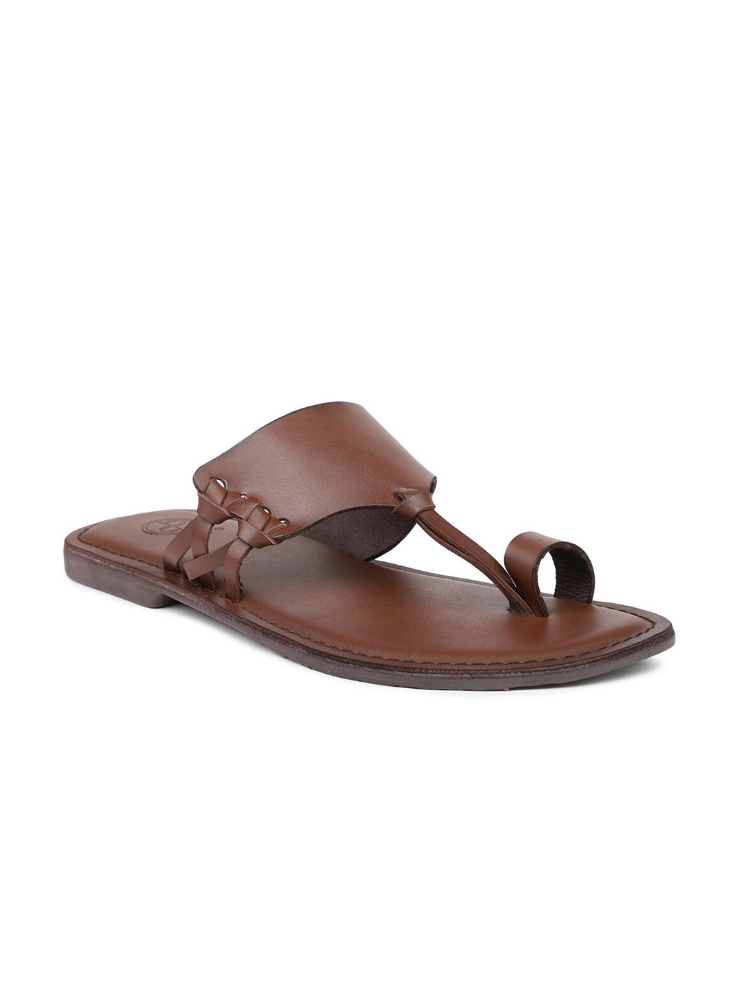 

PRIVO by Inc.5 Men Brown One Toe Flats