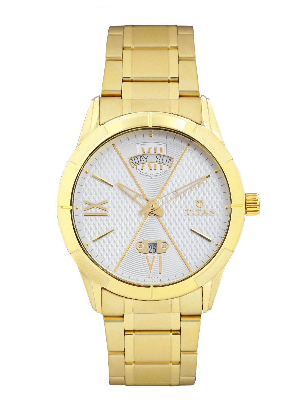 

Titan Men White Dial Watch NJ1690YM01